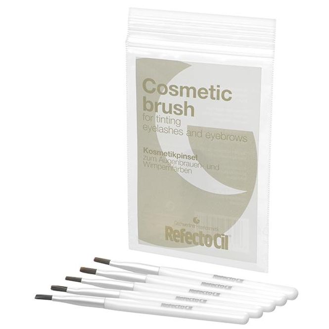 Hovedbilde RefectoCil Cosmetic brush soft/silver 5 pack