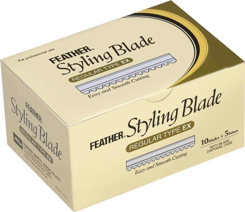 Feather effileringsblader til kniv 5pk x 10