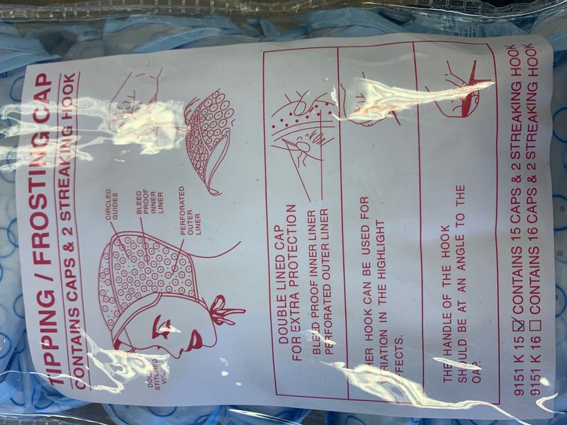 Stripehetter med visir - gjenbruk